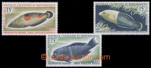 81810 - 1965 Mi.415-417, Fishes, c.v.. 22€