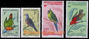 81813 - 1966 Mi.423-426, Birds, c.v.. 35€