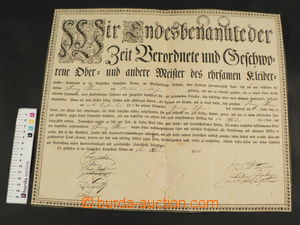 82072 - 1825 BRNO  master craftsman certificate Fr. Manna from Modla