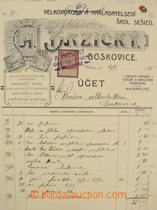 82103 - 1870-1920 INVOICES / MORAVIA, SILESIA  selection of 37 pcs o