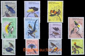 82112 - 1964-65 Mi.62-72, Birds, c.v.. 31€