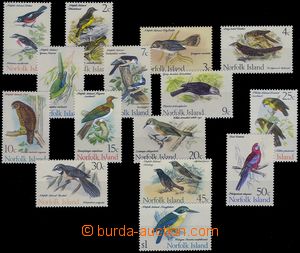 82114 - 1970-71 Mi.105-119, Birds, c.v.. 38€