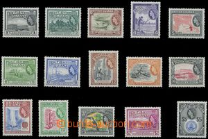 82122 - 1954 Mi.199-213, Country Motives, c.v.. 110€