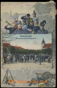82306 - 1914 TEREZÍN (Theresienstadt) - kombinovaná koláž, vojen