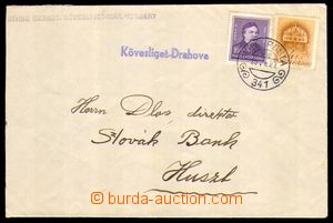 82555 - 1939 maďarský zábor území Podkarpatské Rusi, dopis zas