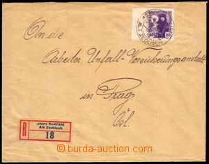 82693 -  Reg letter with Pof.162, CDS STARÉ SEDLIŠTĚ/ 22.7.1920, 