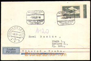 82796 - 1933 Let-dopis z Užhorodu do Prahy 1.8.1933,  vyfr. zn. Pof