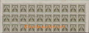 83020 - 1943 Pof.SL22, Official issue II., upper bnd-of-30 with marg