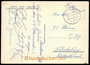 83027 - 1939 SS-Feldpost, pohlednice zaslaná z Krakova do Mikulova 