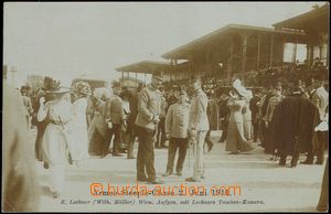 83096 - 1911 reálfoto z vojenských dostihových závodů Armee - S