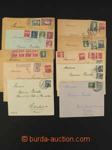 83185 - 1929-33 CZECHOSLOVAKIA 1918-39  selection 10 pcs of letters 