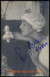 83560 - 1930 SEDLÁČKOVÁ Andula (1887–1967), Czech actress, sign