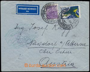 83592 - 1933 BRASILIEN  dopis do Rakouska, vyfr. zn. Mi.319b, DR RIO