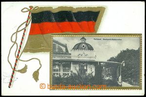 83613 - 1916 KARLOVY VARY (Karlsbad) - barevná koláž s vlajkou, t