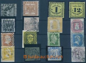 83908 - 1850-1880 selection of 16 pcs of stamps, it contains e.g. Pr