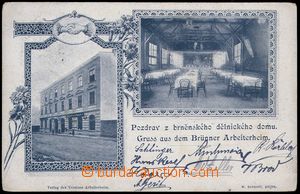 84107 - 1898 BRNO (Brünn) - Pozdrav z brněnské restaurace Dělnic