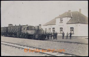 84121 - 1924 MILOVICE - vojenská vlečka, lokomotiva Vlasta, nepro
