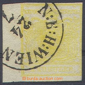 84432 - 1850 Mi.1Y (ANK 1M) Znak, MP, III.typ, čisté razítko, sv