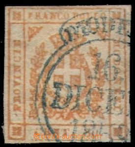 84565 - 1859 Mi.11, Znak, solidní střih, část modrého DR MODENA