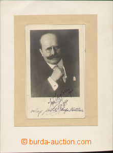 84755 - 1924 DRTIKOL Francis (1883–1961), portrait card, embossed 