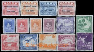 84783 - 1935-54 3x série známek, Yv. 21-32 přetiskové, Yv. 33-36