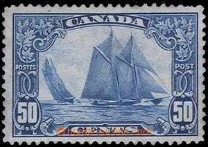 84803 - 1929 Yv.138 (Mi.137)  Bluenose 50C, hinged almost small, ove