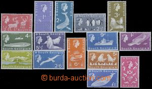 84828 - 1963 Mi.9-23 (SG.1-15), Fauna, pěkná kvalita, kat. Mi. 110