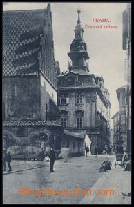 85061 - 1910? PRAHA (Prag) - Staronová synagoga a židovská radnic