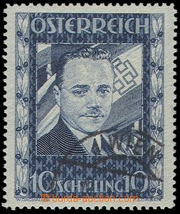 85101 - 1936 Mi.588 Dollfuß, fragment DR Wien, kat. 1100€
