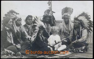 85148 - 1915 SAN FRANCISCO - výstava, Indiáni - skupinové foto, p