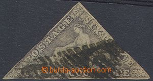 85159 - 1853 Mi.3, 6p šedá, nažloutlý papír, běžný střih, d