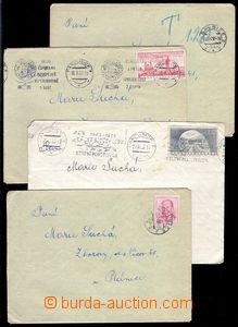 85182 - 1955-57 PARDUBICE  comp. 4 pcs of letters incl. content from