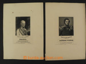 85237 - 1820 SOVEREIGNES  comp. 5 pcs of siderography, print format 