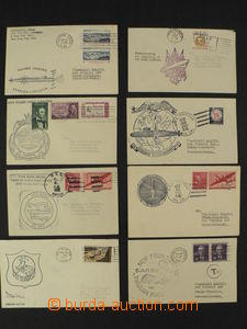 85252 - 1960-71 USA / PONORKY  sestava 24ks dopisů z ponorek US Nav