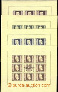 85314 - 1946 Mi.772-775, sestava aršíků Renner, kompletní tiskov