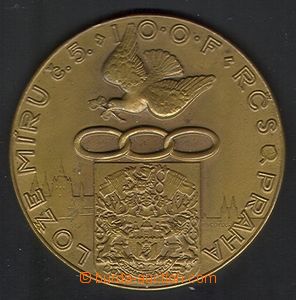 85366 - 1937 CZECHOSLOVAKIA 1918-39  Beutler: medal to 15. Anniv Mas