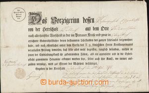 85393 - 1792 PŘEROV and surroundings, hictorical document, folds, l