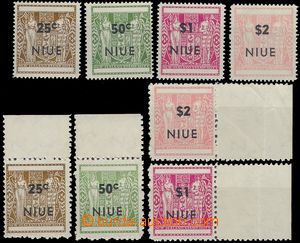 85515 - 1967 kolkové známky Mi.S19-22, S19 I-22 I, kat. 45€
