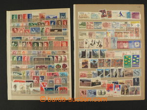 85587 - 1939-98 NORWAY  sestava známek na 2 výmětových listech, 