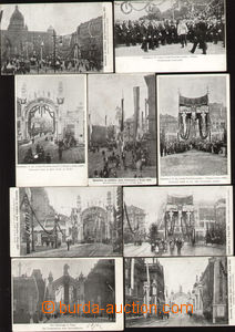 85672 - 1907 FRANTIŠEK JOSEF I.  soubor 20ks pohlednic, vydáno jak