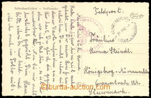 85952 - 1943 pohlednice odeslaná příslušníkem  jednotky SS v Pr