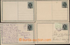 86339 - 1919 CDV1a, 2x, 1x adresovaná do Švýcarska, DR Haida 7.IV