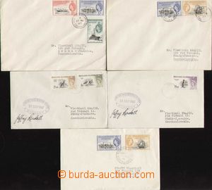 86549 - 1960-67 sestava 3ks dopisů z let 1960-62 vyfr. zn. s králo