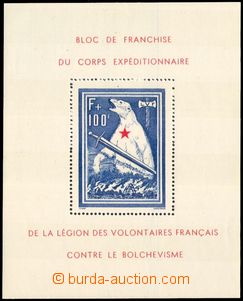 86801 - 1941 FRANCIE  Mi.Bl.I, Legie dobrovolníků proti bolševism