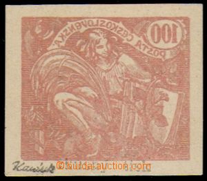 86926 -  ZT  hodnota 100h, hnědočervená, zrcadlový tisk ze zinko