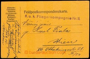 87031 - 1914 PRZEMYŚL  correspondence card with print FP cachet can