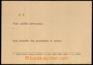 87378 - 1955 CDV124/7, Spartakiad, PC with additional-printing on re