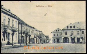 87454 - 1920 HLUČÍN (Hultschin) - Mírové náměstí, pohled do O