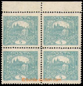 87465 -  Pof.4D joined bar types, 5h blue-green, line perforation 11