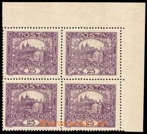 87483 -  Pof.11A joined bar types, 25h violet, comb perforation 13&#